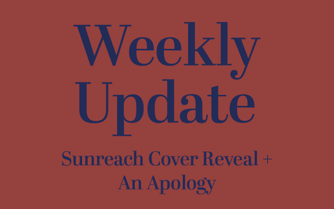 Sunreach Cover Reveal + An Apology